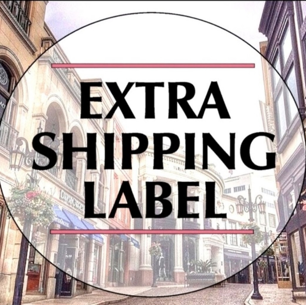 Extra shipping! $3+